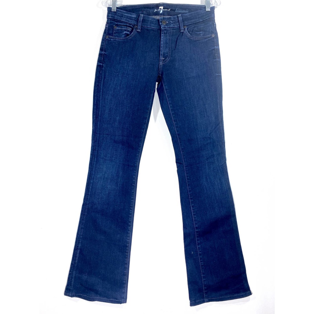 Seven 7 For All Mankind Kimmie Bootcut Jeans Stretch Womens 28 7FAMK